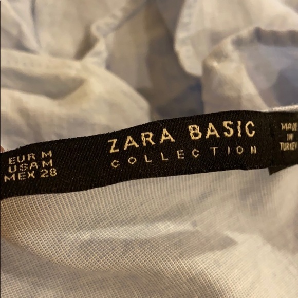 Zara Embroidered Ruffle Top - Picture 5 of 5